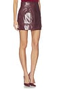 view 2 of 6 Cherry Skirt in Burgundy