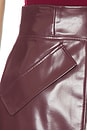 view 7 of 6 Cherry Skirt in Burgundy