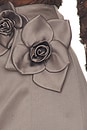 view 7 of 6 JUPE EN SATIN LIVA  in Steel Grey