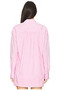 view 3 of 5 FLOR 탑 in Pink Spinal Stripe