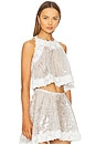 view 2 of 5 Lola Sequin Top in Pearl