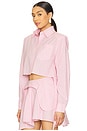 view 2 of 5 Randall Long Sleeve Top in Blush Stripe