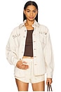 view 1 of 5 x REVOLVE Cam Denim Shirt With Modified Rings in Cream