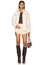 view 4 of 5 x REVOLVE Cam Denim Shirt With Modified Rings in Cream