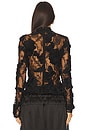 view 3 of 4 Freja Lace Top in Black