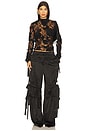 view 4 of 4 Freja Lace Top in Black