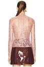 view 3 of 5 Bente Beaded Top in Mauve