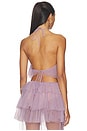 view 3 of 4 Bodil Tulle Ruffle Top in Lavender