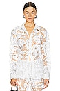 view 1 of 5 x REVOLVE Cara Embroidered Button Down Blouse in White