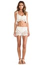 view 4 of 4 Antoinette Shorts in Cream