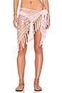 view 1 of 4 Tassel Scarf Sarong in Blush