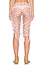 view 3 of 4 Tassel Scarf Sarong in Blush