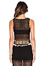 view 4 of 5 Gypsy Top With Shells in Black
