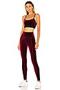 view 4 of 4 Velvet Bra in Bordeaux
