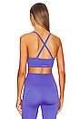 view 3 of 4 Barre Sports Bra in Periwinkle Blue