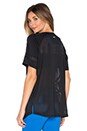 view 1 of 5 All Day Mesh Jersey in Black