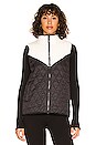 view 3 of 6 Reversible Ski Vest in Black & Cream