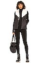 view 6 of 6 Reversible Ski Vest in Black & Cream