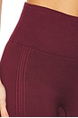 view 6 of 6 Barre Legging in Burgundy