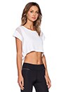 view 2 of 4 Crop Tee in White