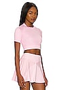 view 2 of 4 Barre Seamless Tee in Powder Pink