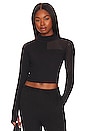 view 1 of 4 Race Turtleneck in Black & Mocha