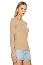 view 2 of 4 Cashmere Crew Neck Tee in Camel