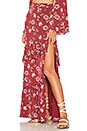 view 1 of 4 x REVOLVE Laudine Maxi Skirt in Garnet Floral
