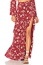 view 2 of 4 x REVOLVE Laudine Maxi Skirt in Garnet Floral