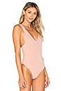 view 3 of 5 x REVOLVE Marisol Bodysuit in Rose Linen