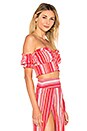 view 2 of 4 x REVOLVE Paulita Top in Red Rainbow