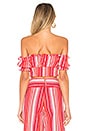 view 3 of 4 x REVOLVE Paulita Top in Red Rainbow