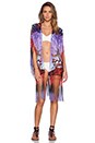 view 1 of 3 Forever On Vacation Fringe Kimono in Joshua Tree