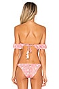 view 3 of 4 Say Oui Off Shoulder Bikini Top in Multi