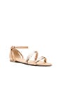 view 2 of 5 SANDALIA in Nude & Gold