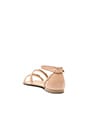 view 3 of 5 SANDALIA in Nude & Gold