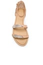 view 4 of 5 SANDALIA in Nude & Gold