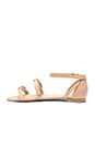 view 5 of 5 SANDALIA in Nude & Gold