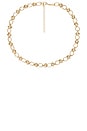 view 1 of 2 COLLIER CHAÎNE KNOTTED in Yellow Gold