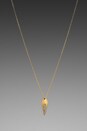 view 1 of 5 New Wave Gold Small Pave Kite Pendant in New Wave Gold