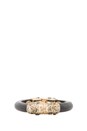 view 1 of 4 Bohemian Encased Hinge Bracelet in Black