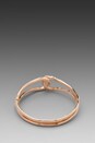view 3 of 3 Liquid Rose Gold Interlocked Bracelet in Liquid Rose Gold
