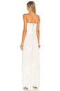 view 3 of 4 Bebe Bustier Jumpsuit in Off White