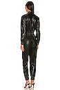 view 3 of 3 Levi Vegan Leather Jumpsuit in Black