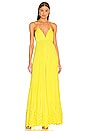 view 1 of 3 Adalyn Halter Pleated Jumpsuit in Sunflower