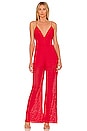 view 1 of 3 Tilly Wide Leg Jumpsuit in Bright Poppy