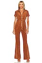 view 1 of 4 Gorgeous Wide Leg Jumpsuit in Camel