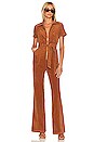 view 4 of 4 Gorgeous Wide Leg Jumpsuit in Camel