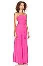 view 2 of 3 Liya Jumpsuit with Tie in Candy
