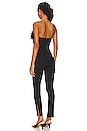 view 3 of 3 Idell Feather Jumpsuit in Black